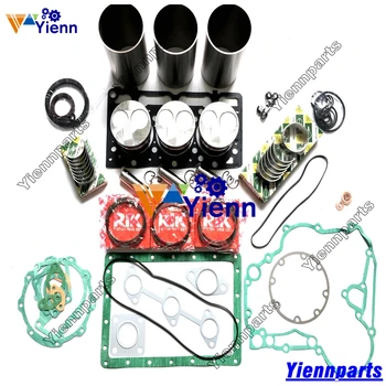 

D1105 Overhaul Rebuild Kit Piston Piston Ring Cylinder Liner Full Gasket set Main Bearing Set For Kubota KX36-2 KX41-2