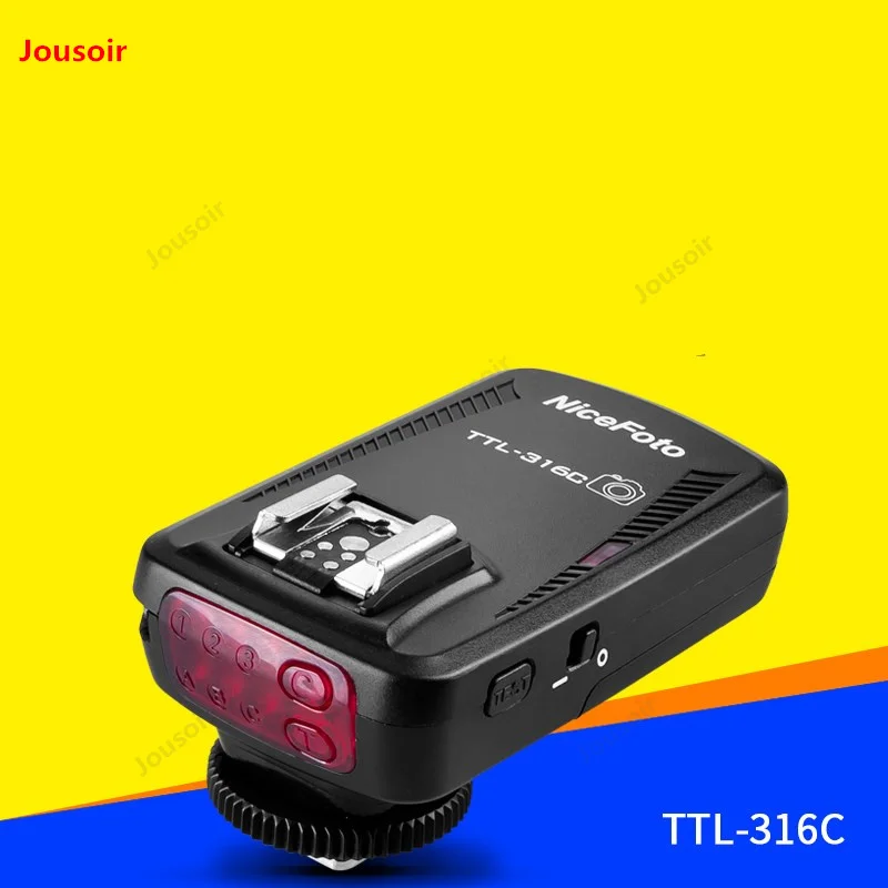 TTL-316C Беспроводной внешний светильник для съемки высокоскоростная синхронная вспышка 1/8000 один передатчик приемник CD50 T07