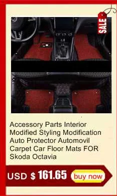 Части модифицированного стиля украшения Модернизированный декоративный аксессуар автомобиль-Стайлинг подлокотники 17 для Skoda Rapid