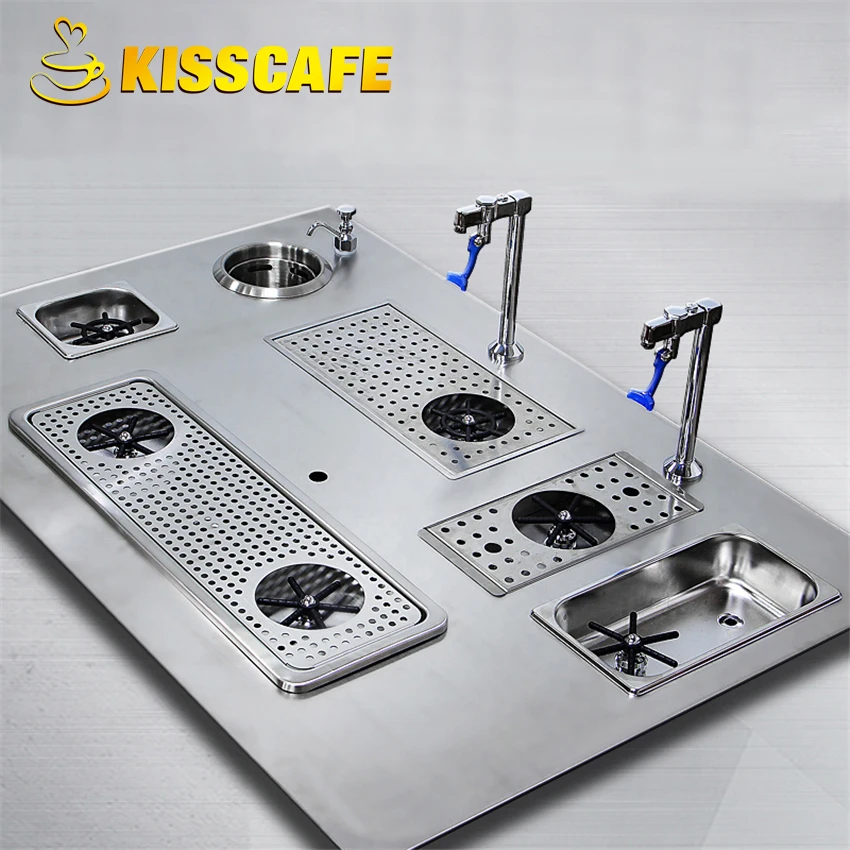 Primst G1/2'' Stainless Steel Bar Glass Rinser, Pitcher Rinser Automatic Cup Washer For Bar