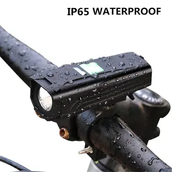 

1000LM Bicycle Headlight Super Bright LED Bike Lamp Front Light Waterproof USB Rechargeable Warning Light Bicycle Accessories