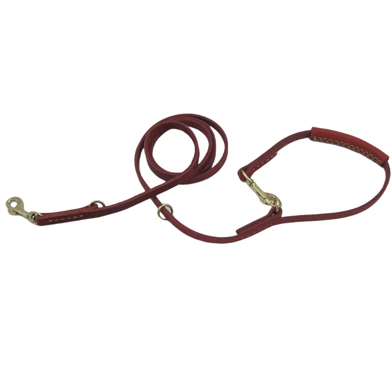 Collier De Traction Cheveux Sur Cuir De Vache - Collier De Poitrine Western Taille Cheval
