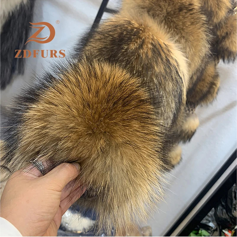 Sale ZDFURS* 2019 Winter Jacket Women Parka Real Fur Coat Natural Raccoon Fur Woolen Coat Bomber Jacket Korean Streetwear Oversize 2 Sale ZDFURS* 2019 Winter Jacket Women Parka Real Fur Coat Natural Raccoon Fur Woolen Coat Bomber Jacket Korean Streetwear Oversize 2