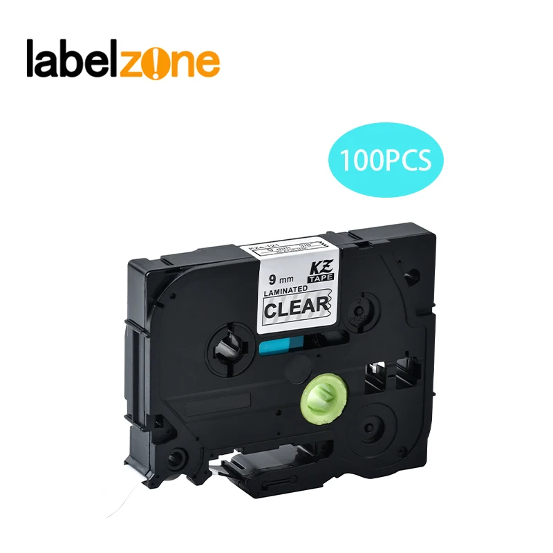 

100Packs/lot Tze121 Tze-121 9mm Compatible for Brother P touch label printer Tze PT Labeler tz121 tz 121 tze121 ribbon