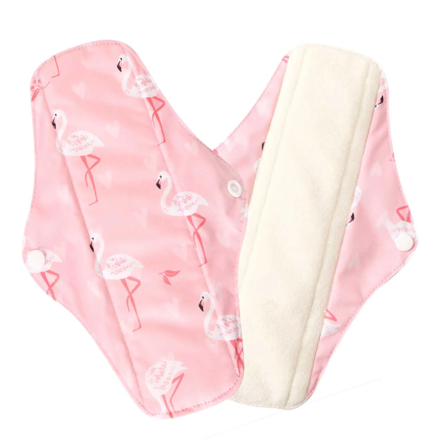 25x7 см моющиеся менструальные прокладки многоразовые гигиенические менструальные прокладки для мам бамбуковая хлопковая ткань женские гигиенические прокладки - Цвет: WSD43
