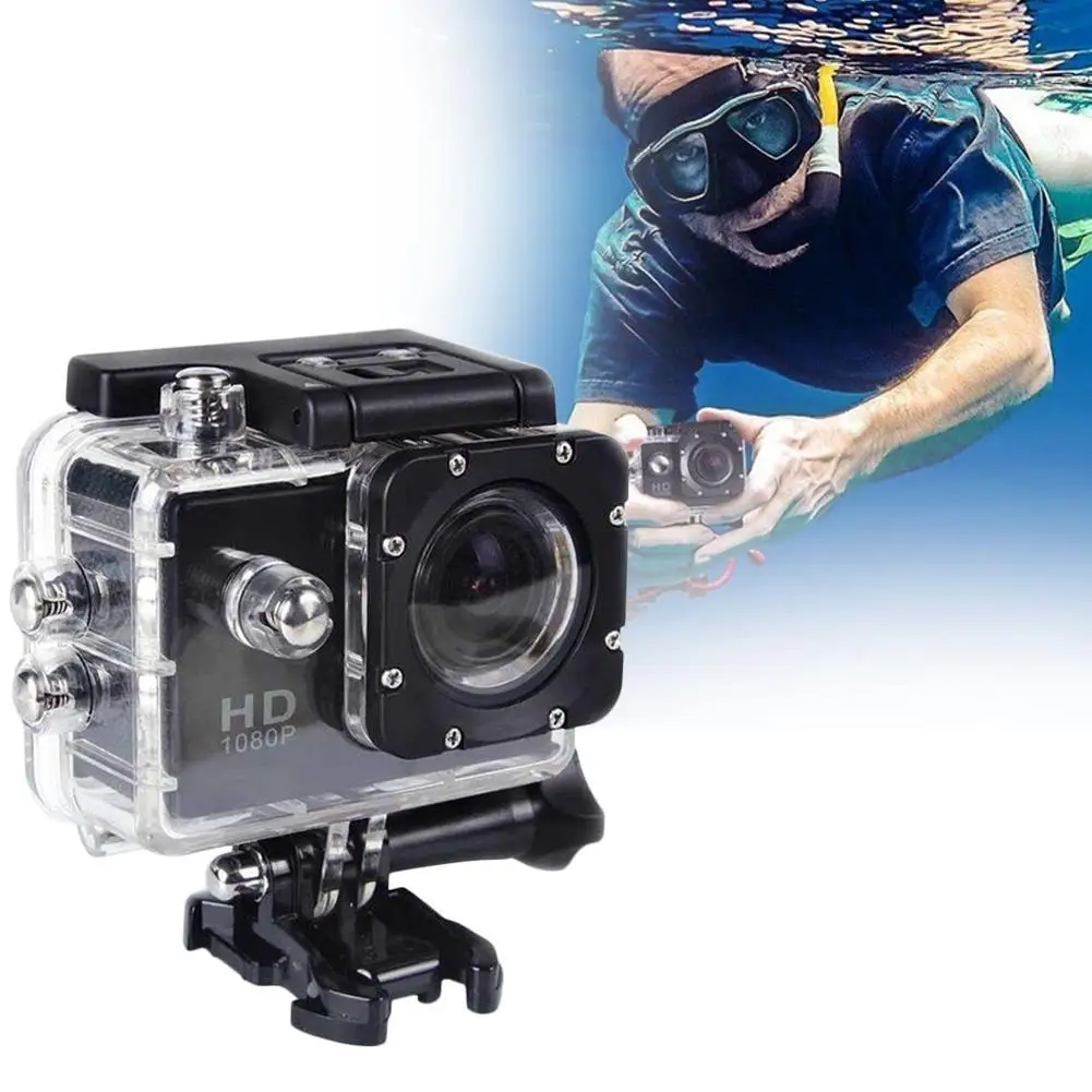 Велосипедная камера для плавания и серфинга HD 2 go Full HD 480P Экшн-камера C10 pro 30M Водонепроницаемая уличная камера s мини видеокамера