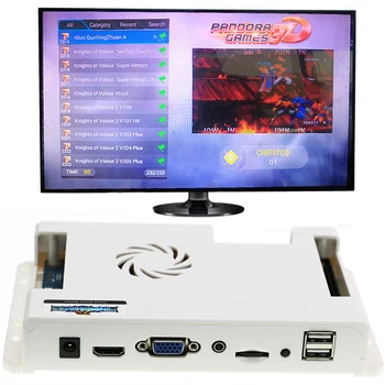 

3D PandoarGame 2323 in 1 Game Board 84 3D Game + 2239 2D Games For Arcade Joystick Console Support Add More Game