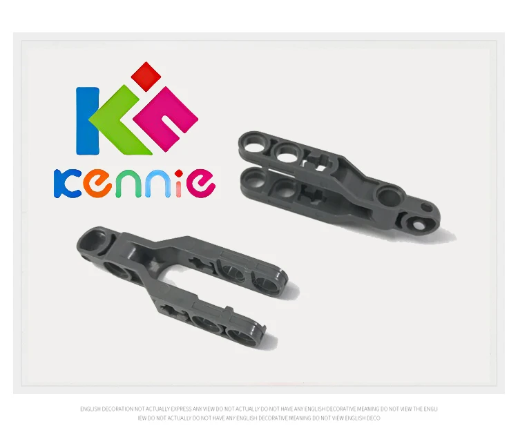 50 шт./лот Kennie DIY MOC строительные блоки совместимы с высокотехнологичными