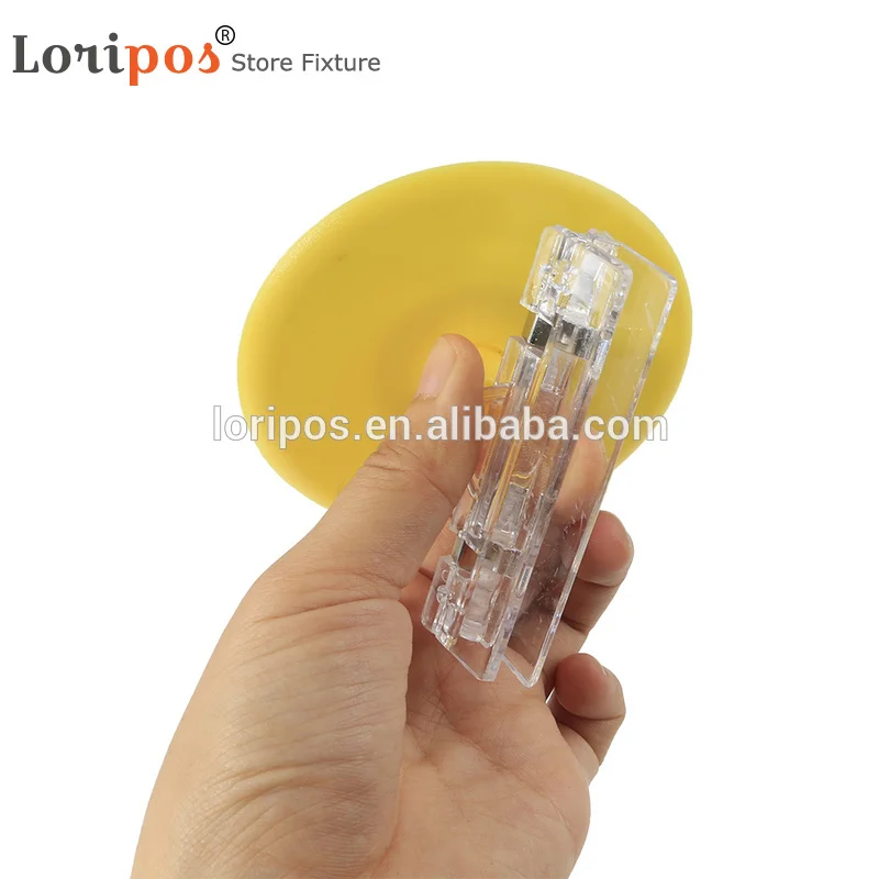 Plastic Translucence Green Blue Orange Rose Red POP Memo Note Price Label Sign Info Name Card Picture Photo Clip Holder