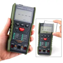 Digital Multimeter Portable Auto-ranging AC/DC Ammeter Voltmeter Current Resistance Capacitance Diode Meter uni t ut210d digital clamp meter auto range capacitance multimeter ac dc voltmeter ammeter resistance temperature measurement