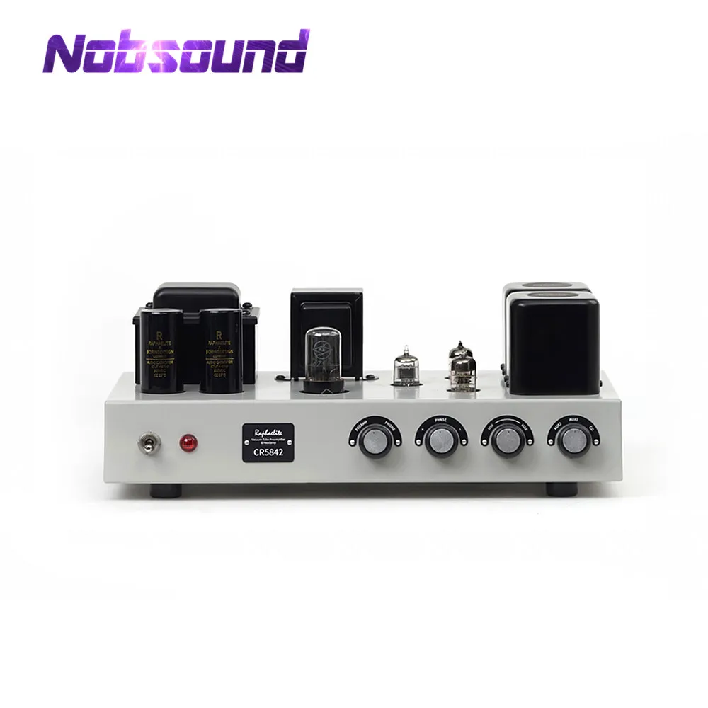Nobsound винтажный вакуумный ламповый усилитель XLR сбалансированный стерео аудио
