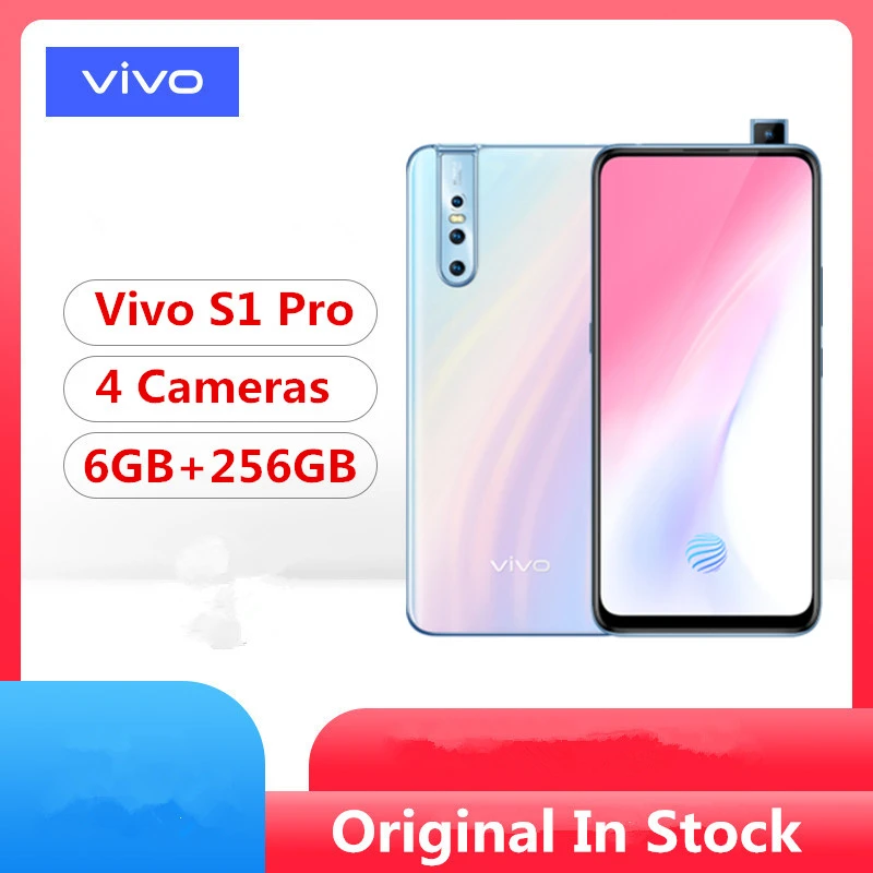 Vivo S1 Pro Mobile Phone 6 39 Inch 6gb Ram 256gb Rom Snapdragon 675 Octa Core Android 9 Camera 32mp 3700mah Smartphone Cellphones Aliexpress