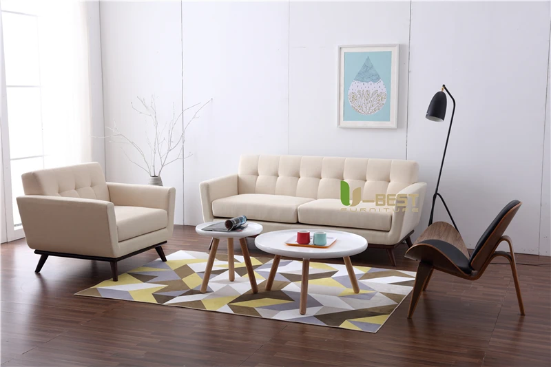 European Modern Design Living Room Sofa Specific Use and Fabric Sofa Set Furniture (1)
