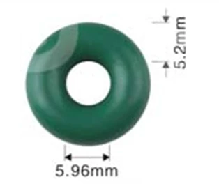 Orings топливного инжектора, 5,96x5,2 мм, 500 шт,, уплотнительные кольца, ремонтные комплекты