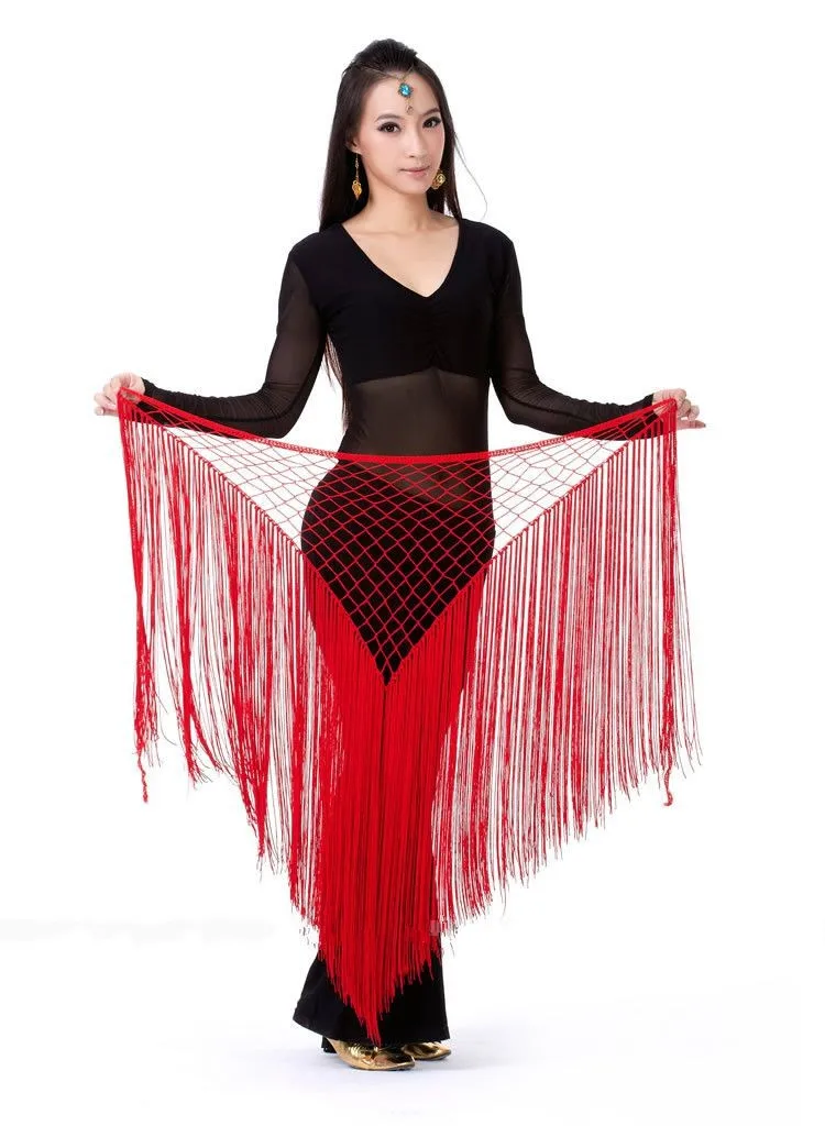 2016 Аргентина стиль Племенной танец живота набедренный пояс шарфы для женщин длинные для 13 цветов доступны