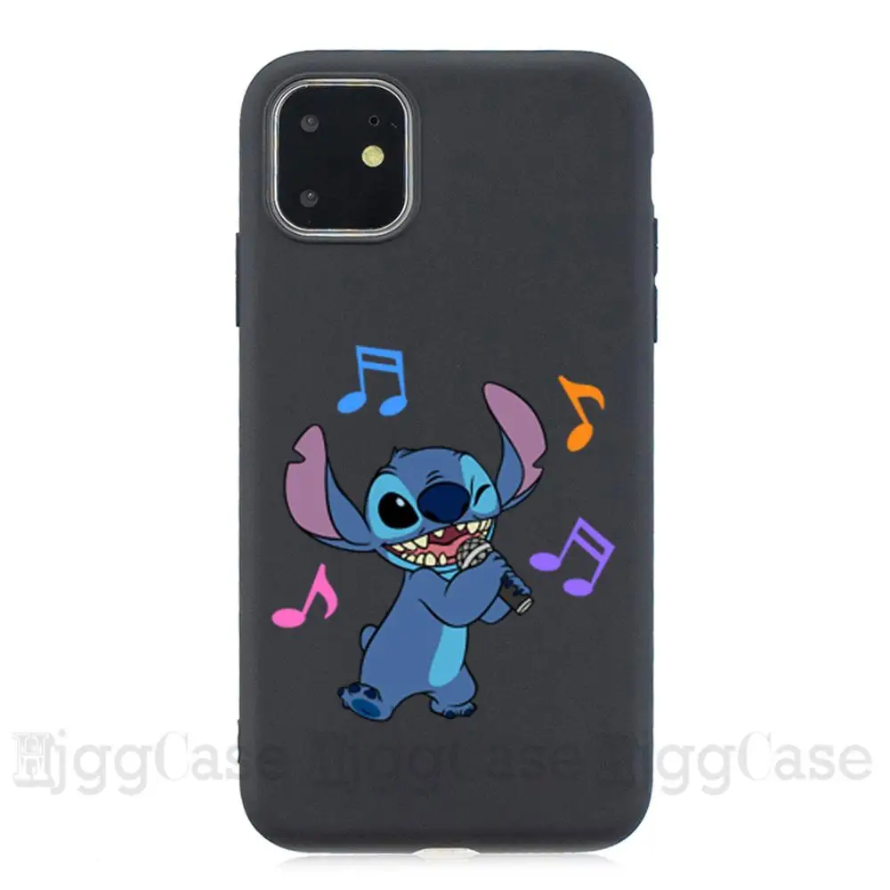 Мультяшный милый Стич Ститч чехол для телефона для iPhone 11 Pro Max 5S SE 7 8 6 6s Plus X XR XS MAX Мягкий силиконовый чехол из ТПУ - Цвет: F1422