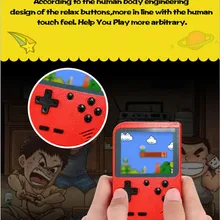 Новая ретро мини 2 портативная игровая консоль эмулятор встроенные 168 игры видеоигры портативная консоль