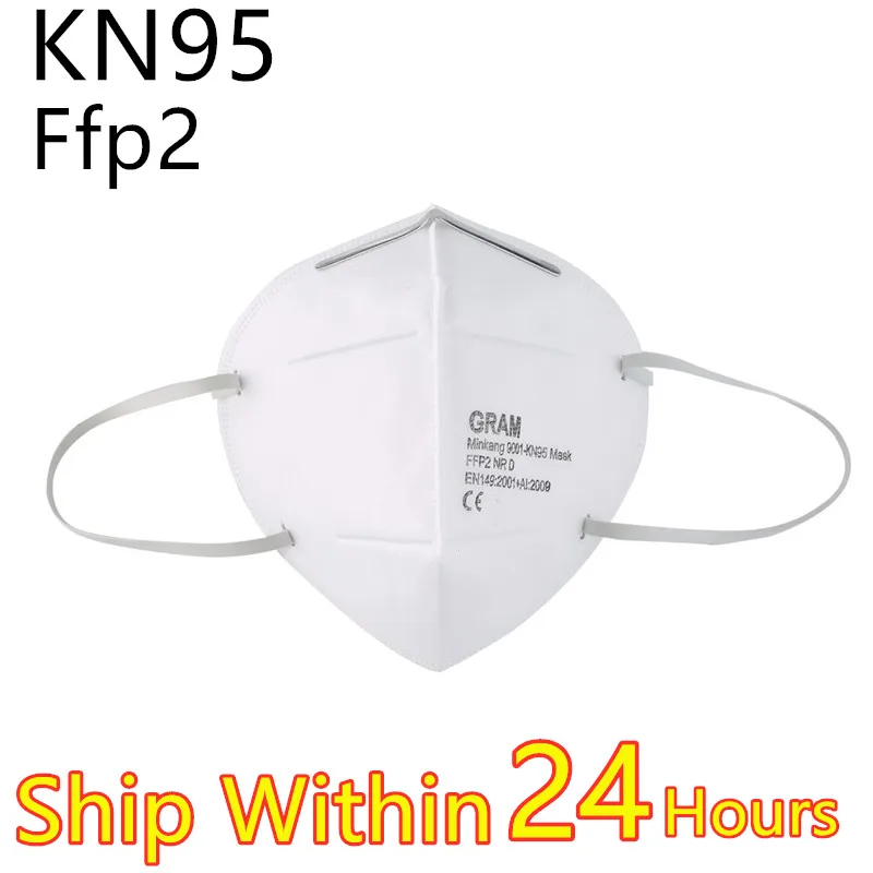 

5/10pcs FFP2 N95 Mask Bacteria Proof Anti Infection 6 Layers Anti PM2.5 Safety Dust Mask Face Masks Particulate Mouth Respirator