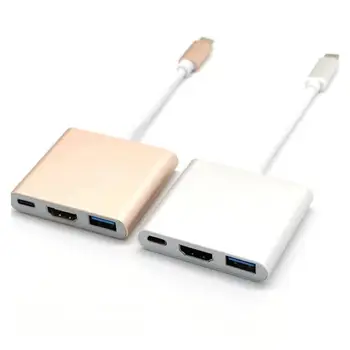 

Type-c To HDMI Usb3.1 4k High Definition Adapter Cable Adapter Applicable Equipment: laptop desktop