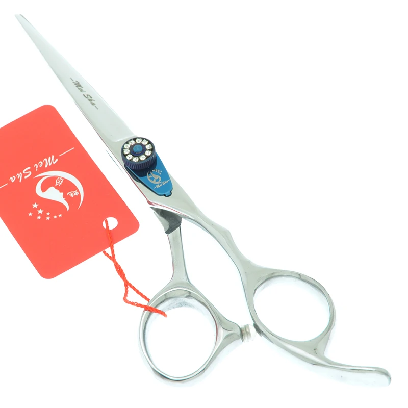 Meisha 6 дюймов Профессиональные Парикмахерские ножницы комплект ножницы для стрижки волос филировочные ножницы для стрижки с алмазным винтом HA0249