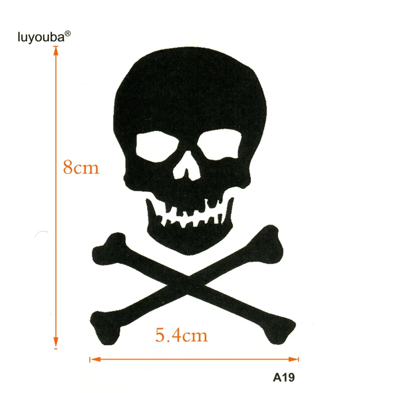 Череп временная татуировка наклейка-татуировка поддельные татуировки несмываемые татуировки мужские хна тату стикер s tatuaje височной