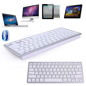 

Thailand English Thai 78 Keys Wireless Bluetooth Keyboard for iPad Laptop Mac-book Tablet PC Mobile Phone Notebook