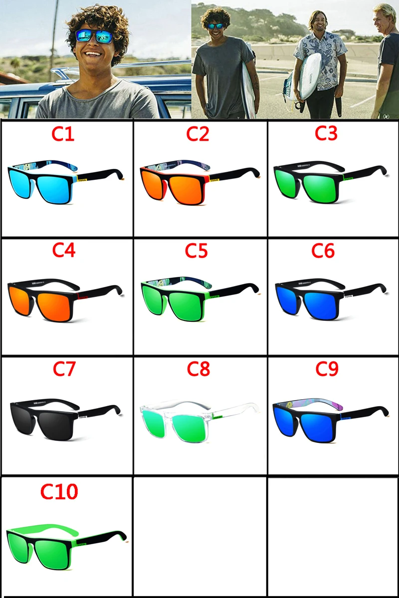 Viahda 2019 новый бренд Squared поляризованных солнцезащитных очков Для мужчин Одежда высшего качества мужские солнцезащитные очки для вождения
