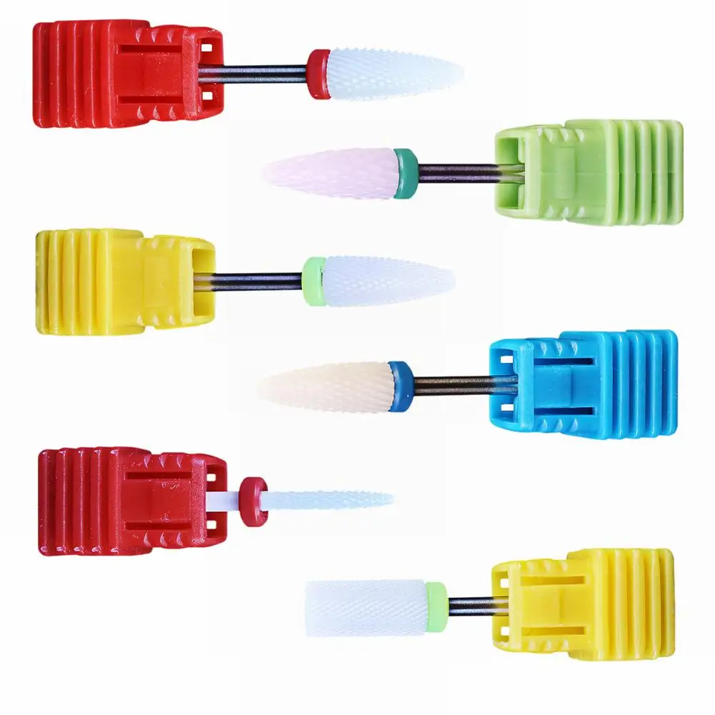Nail Drill Bits High quality Accurate Safety Polishing Nails Ceramic