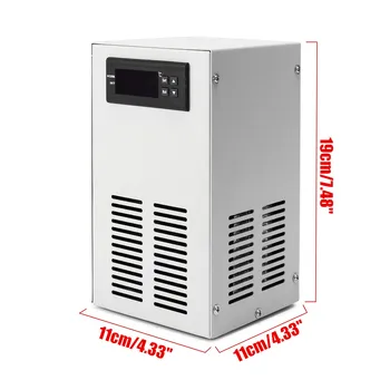 

Hot LCD Display Water Chiller Cooling Device 35L 72W Aquarium Fish Tank Constant Cooling Equipment Temperature Control Tools