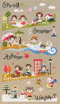 

HH Mouse avatar Counted Cross Stitch Kit Cross stitch RS cotton with cross stitch Orchid Fairy SODA G37