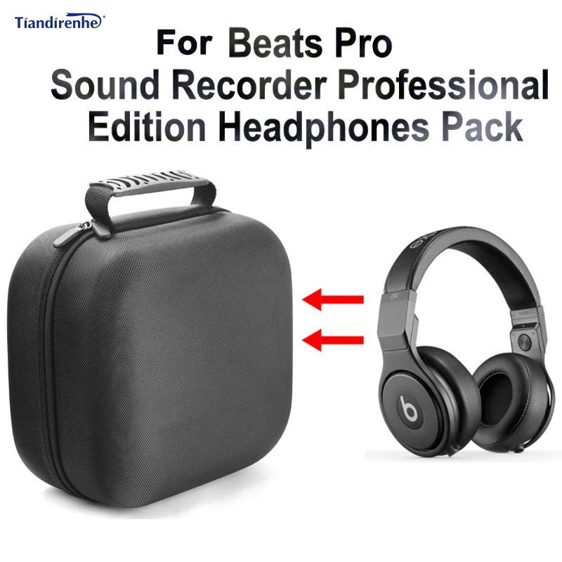 Для Beats Pro Наушники для записи набор Pro HiFi ящик для принадлежностей защитный чехол для наушников для хранения переноски высококачественный деловой чехол