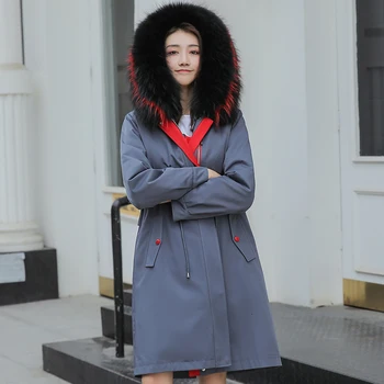 

Real Fur Coat Women Winter Coat Women Rex Rabbit Fur Coat Women Real Fur Parka Long Jacket Abrigos Mujer Invierno 2020 1999YY873
