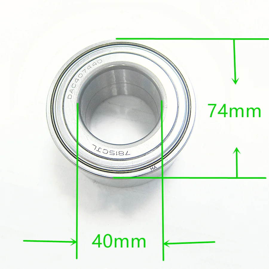 Car accessories front wheel bearing B455-33-047 for Mazda 323 family protege BA BG BJ Mazda premacy MX-3 MX-5 Haima 3 DAC407440