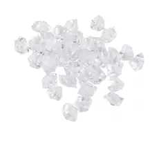 100 шт./пакет неправильной формы льда бусины Свадьба День Рождения Декор прозрачный