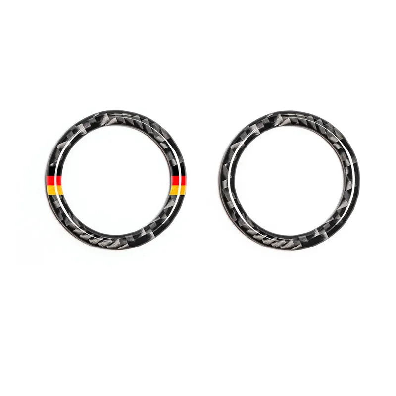 Engine-Start-Stop-Ignition-Key-Circle-Decoration-Cover-Trim-Carbon-Fiber-For-Mercedes-Benz-C-E (3)