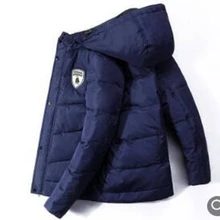 Высококачественная Мужская зимняя куртка, толстая зимняя парка, пальто, белая куртка на утином пуху, Мужская брендовая пуховая куртка Tace& Shark, большие размеры, S-3XL