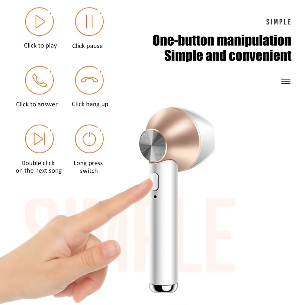Новейшие bluetooth-наушники, стерео беспроводные наушники, для бега, спорт, бас, гарнитура с микрофоном для Iphone, Xiaomi, huawei, мобильного телефона