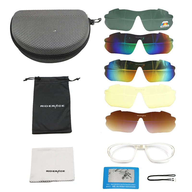Polarized Cycling Glasses Men Women UV400 MTB Road Bike Unisex Sunglasses Outdoor Sports Skiing Bicycle Eyewear 5 Lens AC0254 (47)