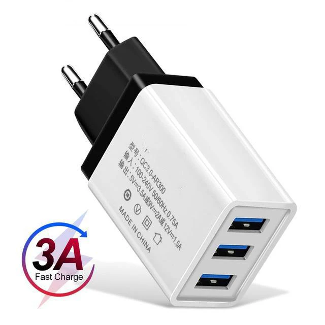 18 Вт быстрое зарядное устройство 3 0 USB для samsung A50 A30 iPhone 7 8 huawei P20 планшет QC