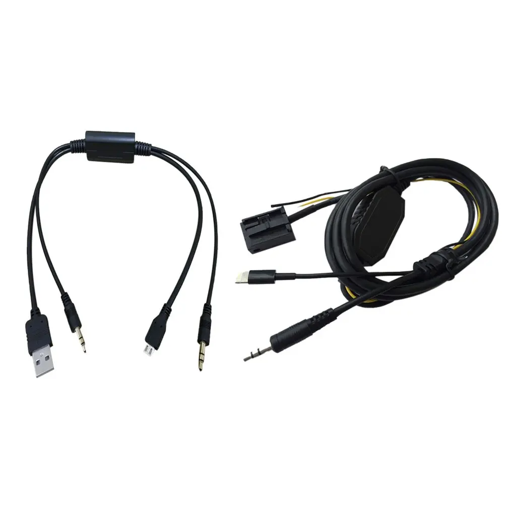 Для BMW E60/E63/E65/E66/E81/E82/E87AUX линейный интерфейс Android музыка|Кабели адаптеры и разъемы| |