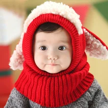 Детский свитер, шапка, теплая вязаная шапка, красивая удобная зимняя верхняя одежда, WSH99