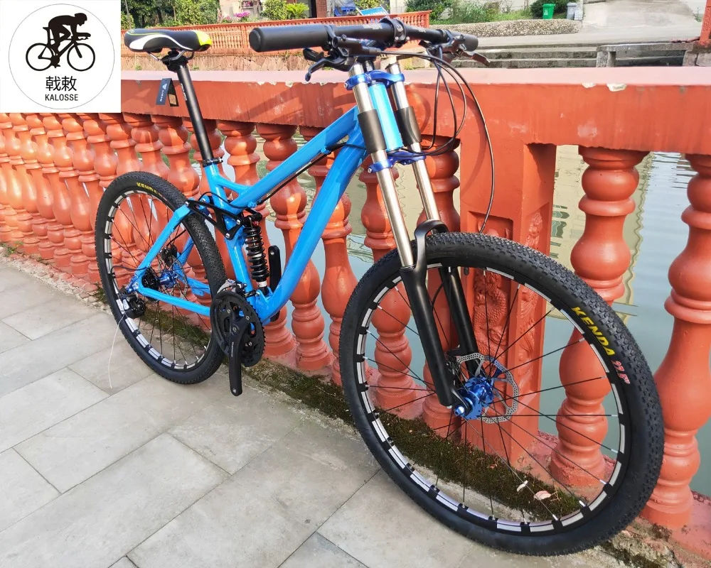 Discount Hydraulic brakes  27speed Full suspension   bicicleta mountain bike 27.5X17inch  mountain bicycle 0