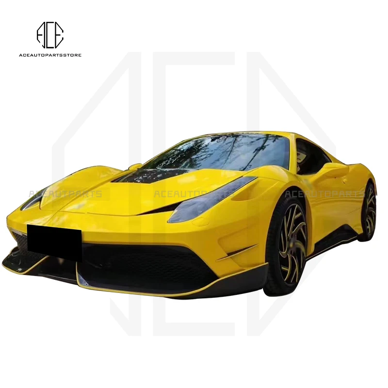 Per Ferrari 458 Mezzo Aggiornamento In Fibra Di Carbonio Kit Carrozzeria Stile Misha 458 Italia Accessori Auto