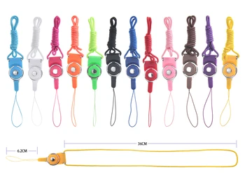 

Detachable Neck Strap Lanyard Ring for IPhone X 8 Samsung Cell Phone ID Card Badge MP3 PSP Keys Keychain Holder Necklace 200pcs