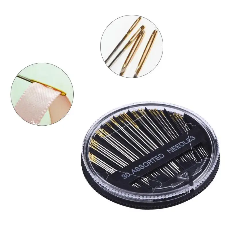 30pcs Quality Assorted Needles Kits Home Handmade Sewing Needles DIY