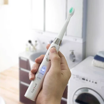 

Fairywill FW-917 Sonic Electric Toothbrush Rechargeable Toothbrush with Timer Waterproof 3 Modes Waterproof for Adults and Kids