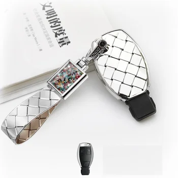 

Car Key Case Cover For Mercedes Benz C Class c200l/GLC/GLA200 CLA E-class W205 GLC GLA GLK Accessories Key Shell Bag Protective