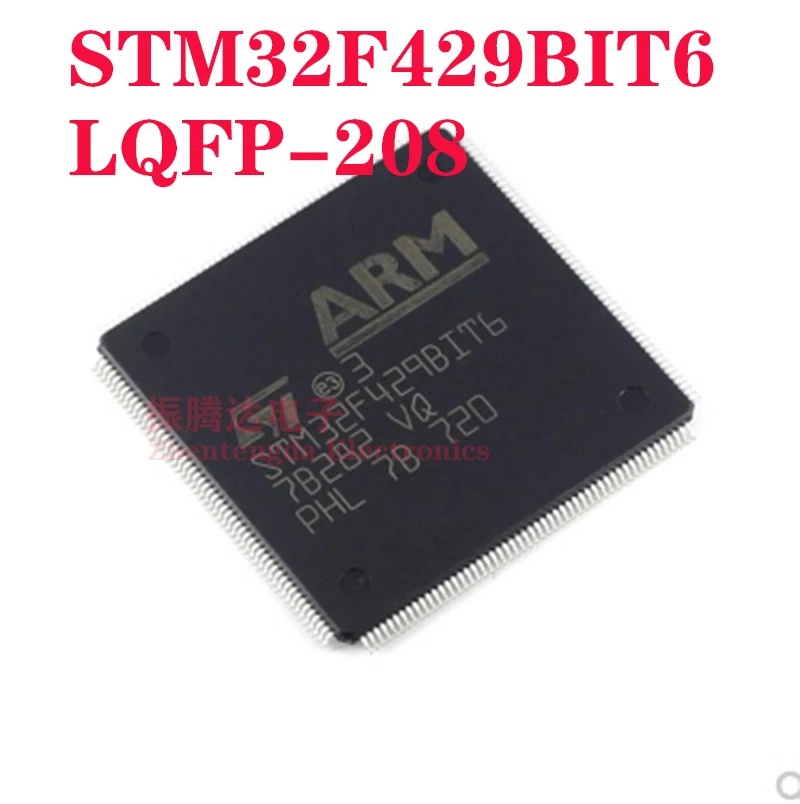 STM32F429BIT6 STM STM32 STM32F STM32F429 STM32F429B STM32F429BI LQFP-208 IC MCU | Электронные компоненты и