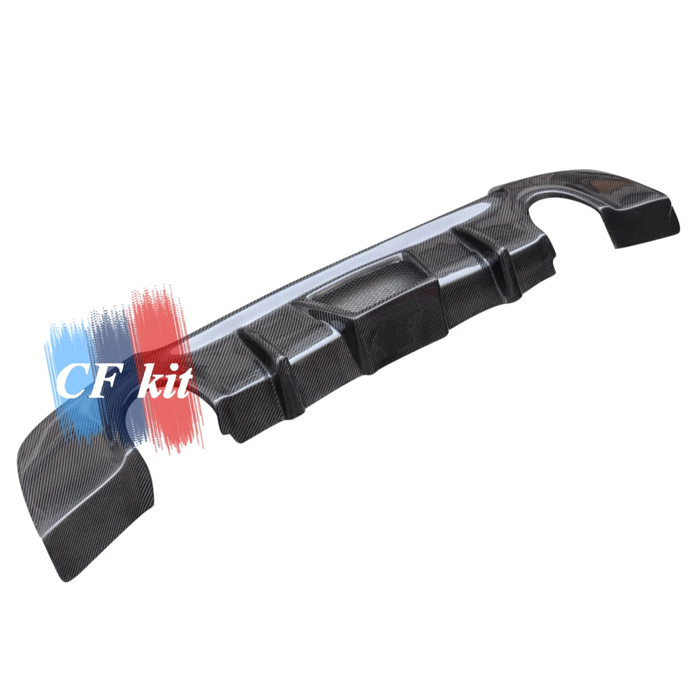 CF Kit диффузор из углеродного волокна задний бампер спойлер сплиттер для BMW e92 MT m tech