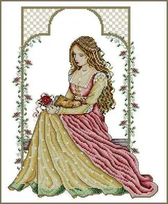 意大利花园女士        146x187x34